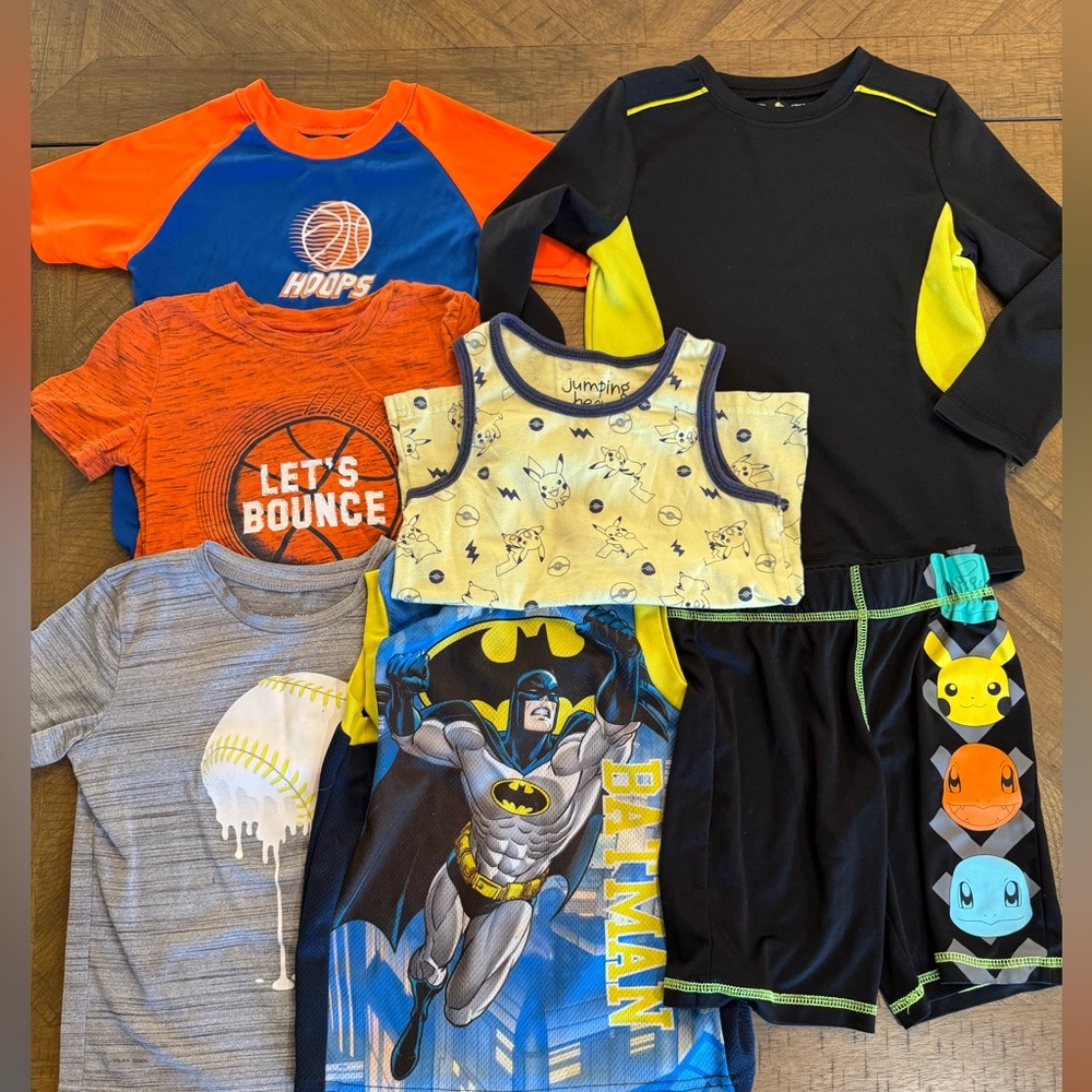 Toddler Boys Athletic Wear Bundle Size 4 - Picture 1 of 11